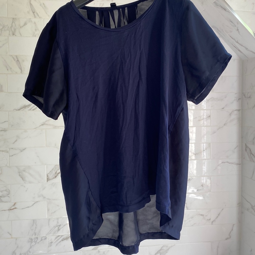 Navy loose fitting Tshirt